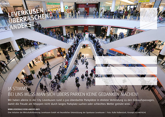 Kampagne Image Überraschend anders Leverkusen