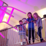 Blauer Abend Kinder erste Etage