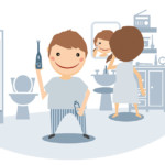 powerpoint illustration chempunkt currenta erklaerfilm badezimmer