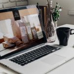 Van den Bogaard Website MockUp Laptop Computer