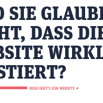 Gretchen Kommunikation Button Existenz Website