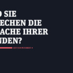 Gretchen Kommunikation Moderation Sprache Kunde