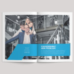 World of Leasing Imagebroschuere aufgeschlagen