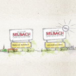 Bellandris Gartencenter Selbach Illustration Weg Standort neu