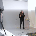 Barbara Fernández Shooting Behind the scenes
